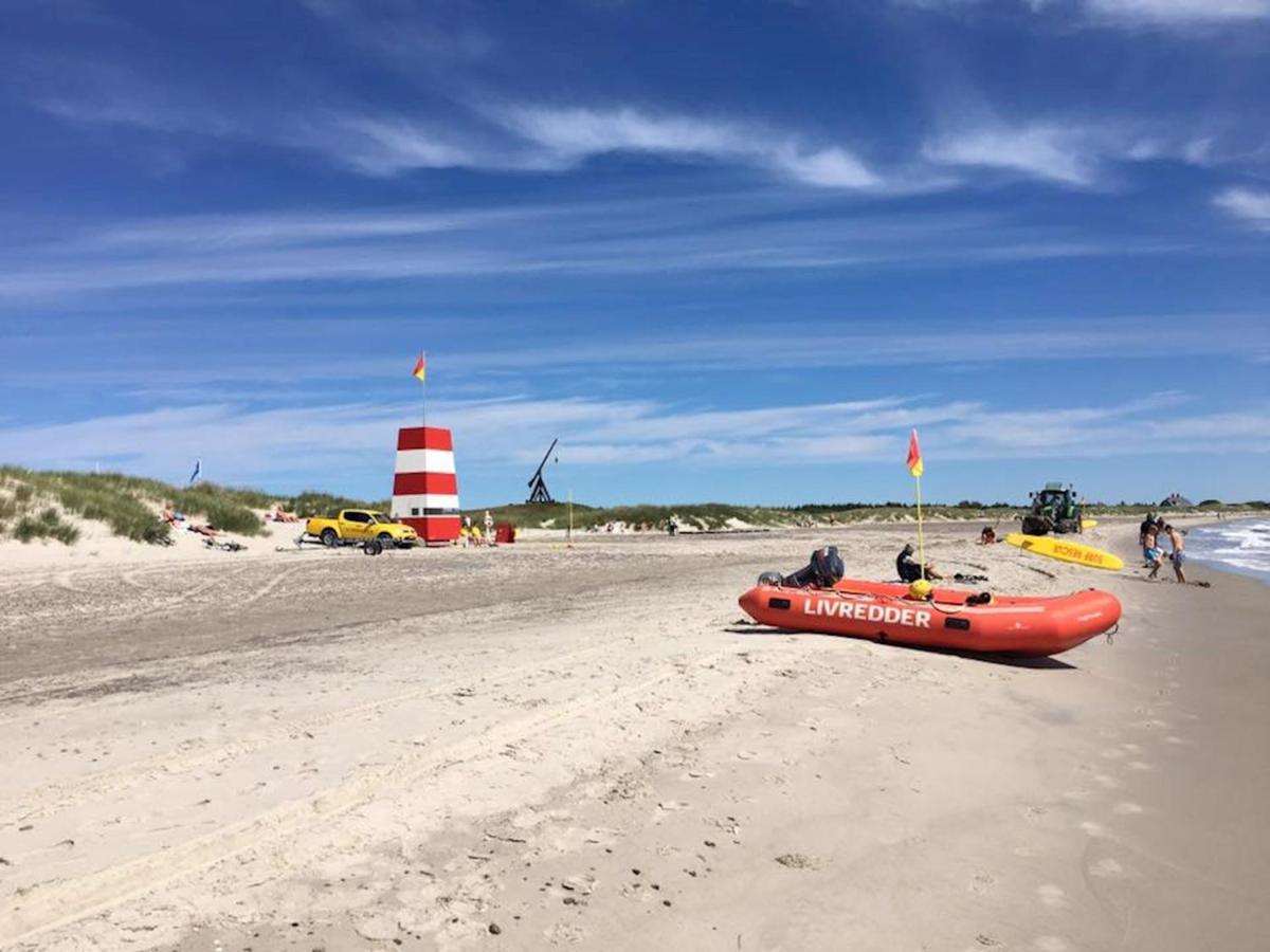 Ferie Lejlighed I Skagen -Huset Med Den Gronne Dor ภายนอก รูปภาพ